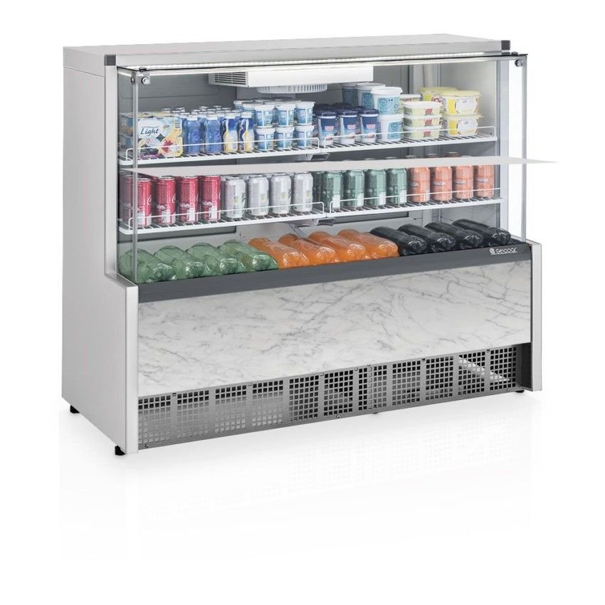 Vitrine Refrigerada Ar Forçado GPFA-140R PR