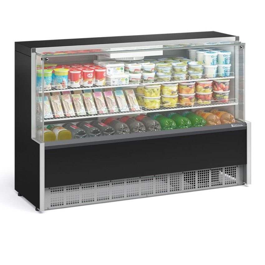 Vitrine Refrigerada Ar Forçado GPFA-175R PR