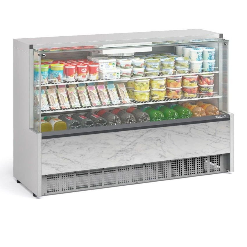 Vitrine Refrigerada Ar Forçado GPFA-175R PR