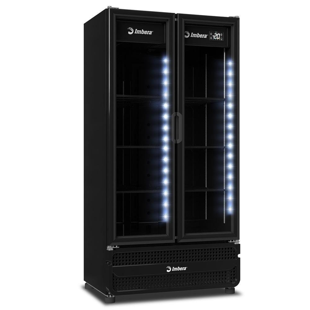 Cervejeira 810L Porta Vidro Fullblack 810L Imbera