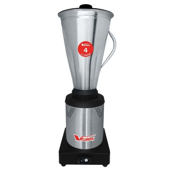 Liquidificador 4L Baixa Rotacao INOX Luxo Vitalex