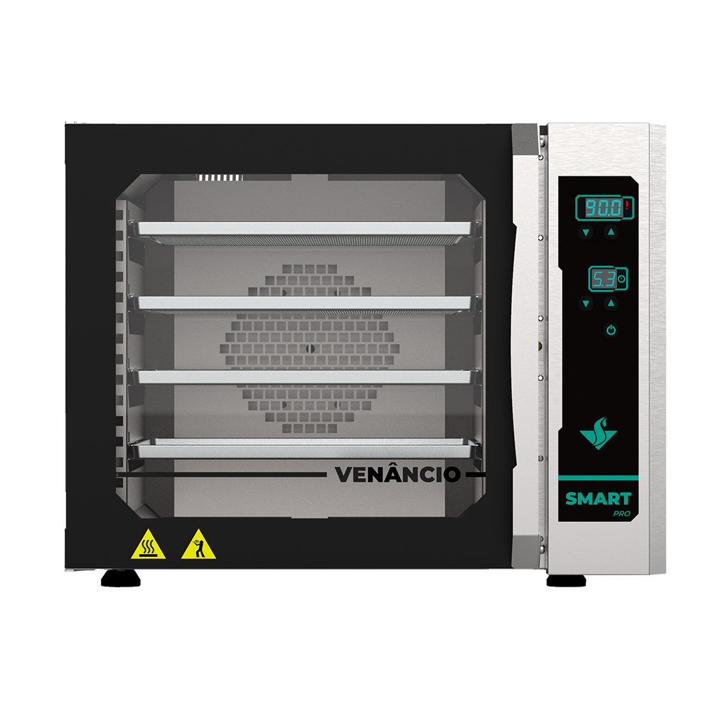 Forno Eletrico 4 Telas Venancio Convector Smart INOX