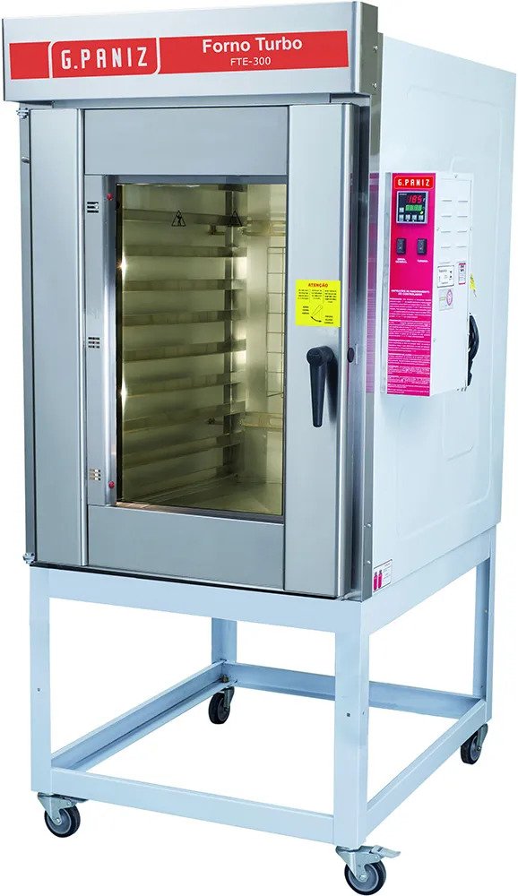 Forno Turbo Elet Trif.  300 Acab. Epoxi 10 Est G.paniz