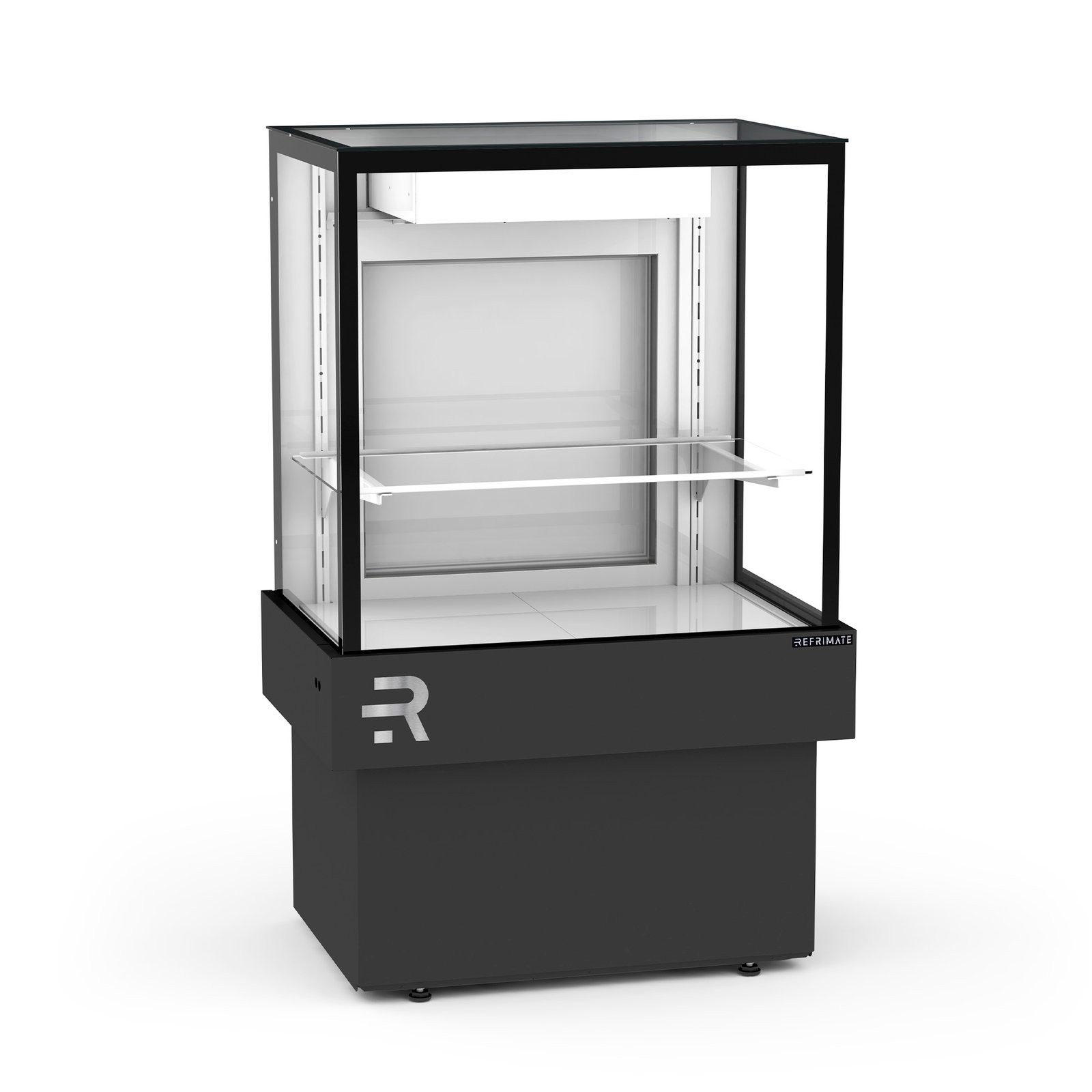 Vitrine Caixa Vanguard Plus 75Cm Preta Refrimate