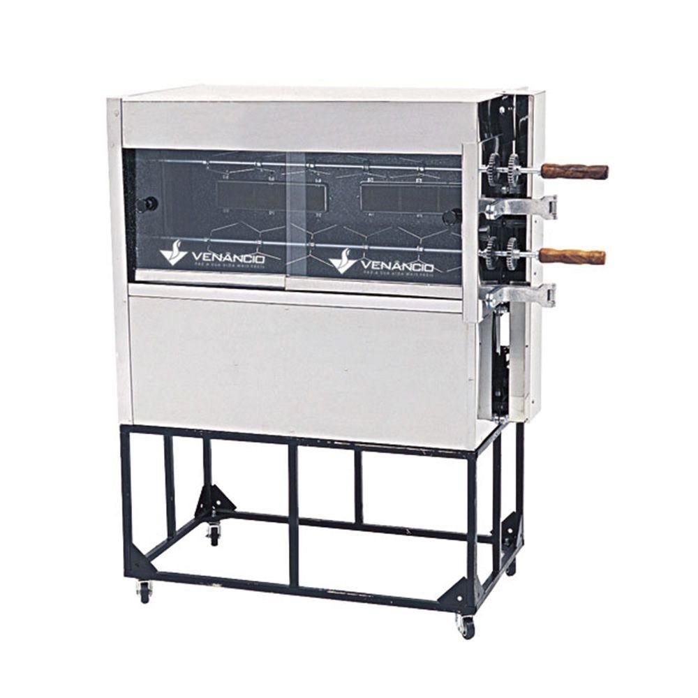 Forno Industrial Para 10 Galetos Gas Venancio
