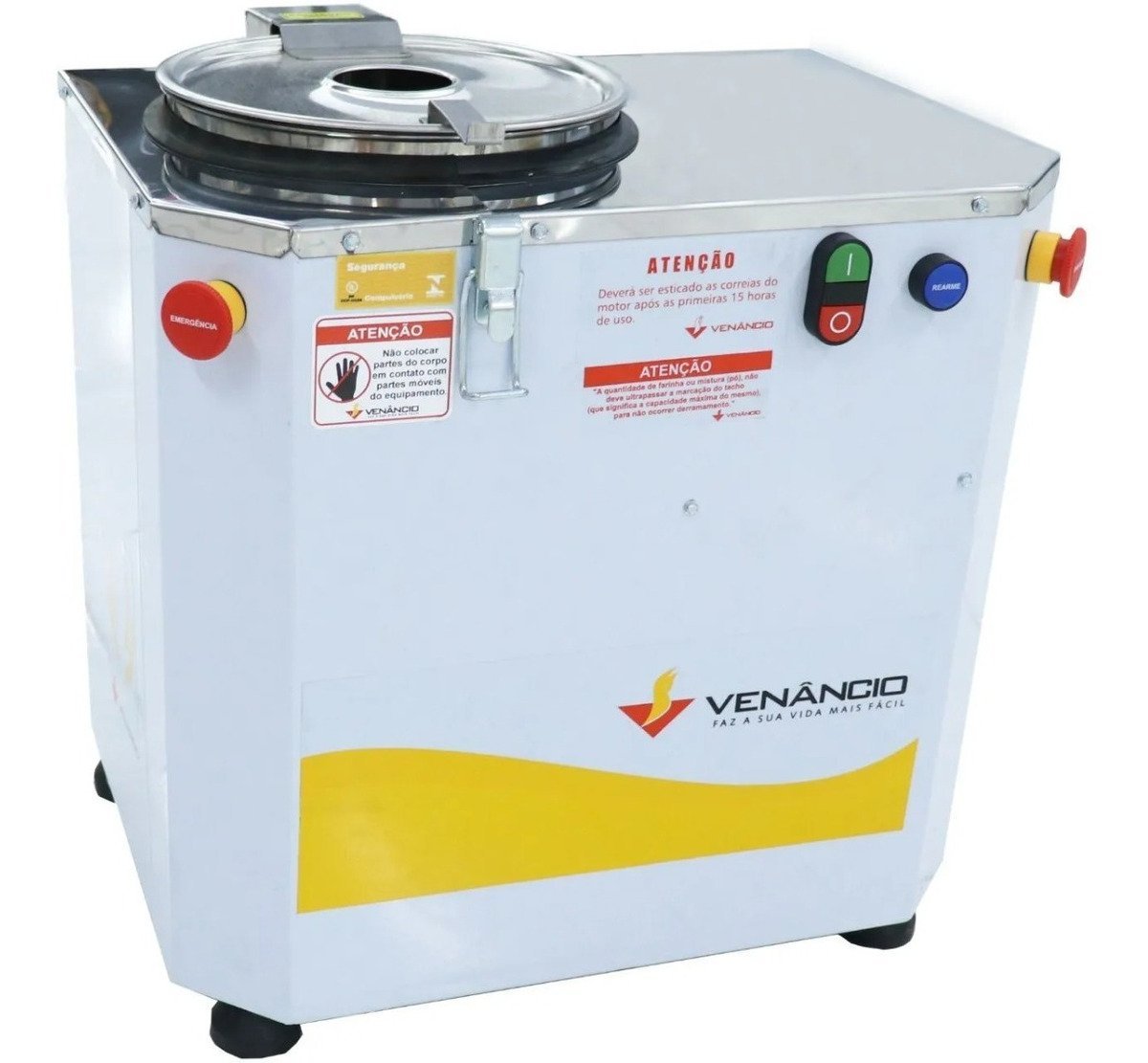 Amassadeira Rápida 15Kg Monof.. Venancio