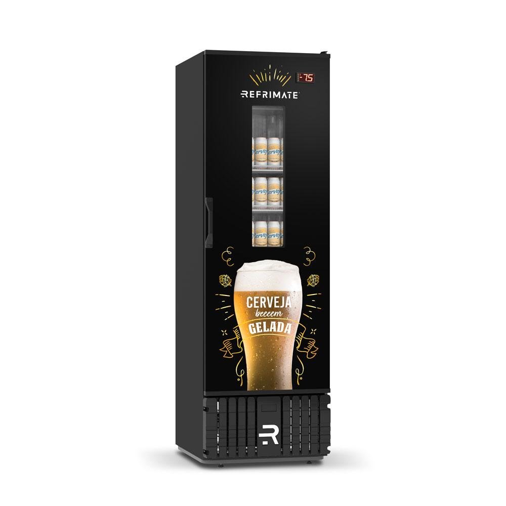 Cervejeiro 570L Porta De Vidro Refrimate