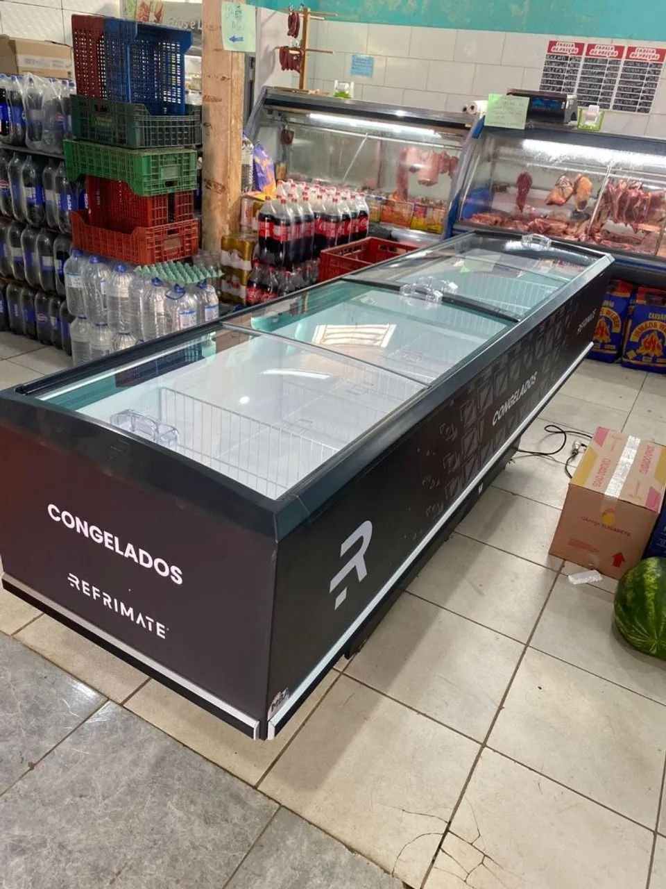 Expositor Ilha 3M Preto Refrimate