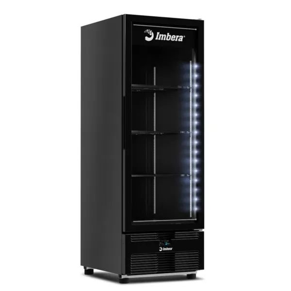 Congelador 3X1 Porta De Vidro 576L Fullblack Imbera