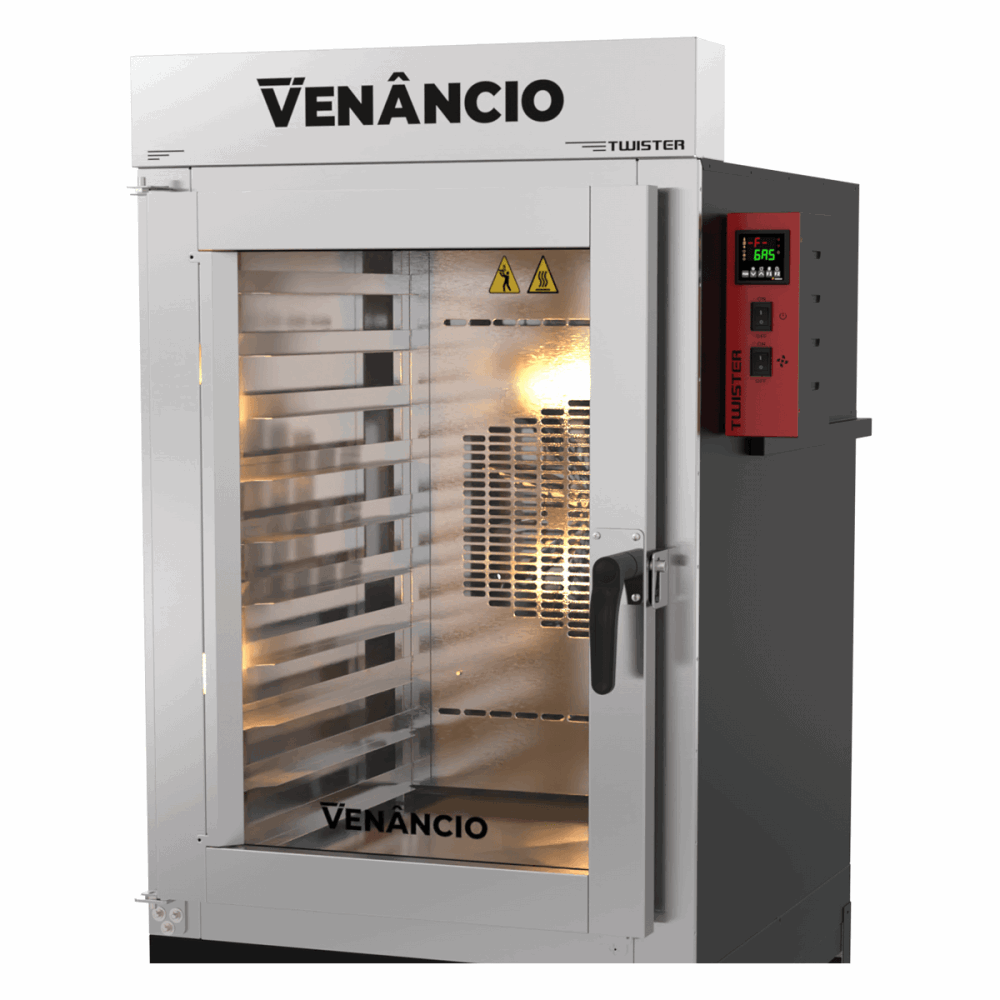 Forno A Gas 10 Telas Turbo Twister Venancio (Avariados)