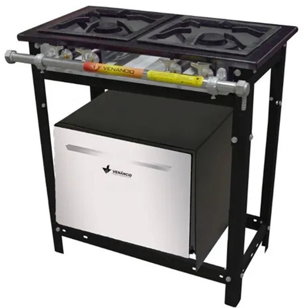 Fogao Ind Gas Extra 2Q - 1Qd 1Qs Venancio
